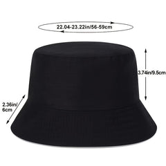 Thug Life Full Print Reversible Beach Hats for Men and Women