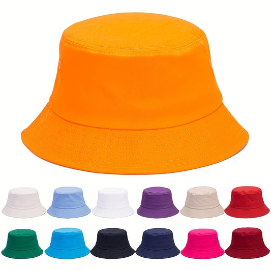 Kids Reversible Sunshade Bucket Hat for Outdoor Activities
