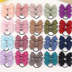5 Pack Bowknot Hair Ties for Girls