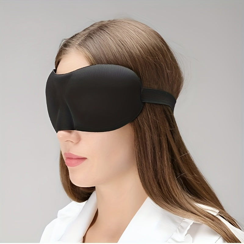 Contoured Cup Sleeping Mask & Blindfold Molded Night Sleep Eye Mask
