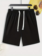 Men's Casual Stretch Waist Drawstring Shorts
