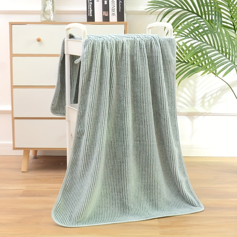 Soft Striped Pattern Bath Towel, 70