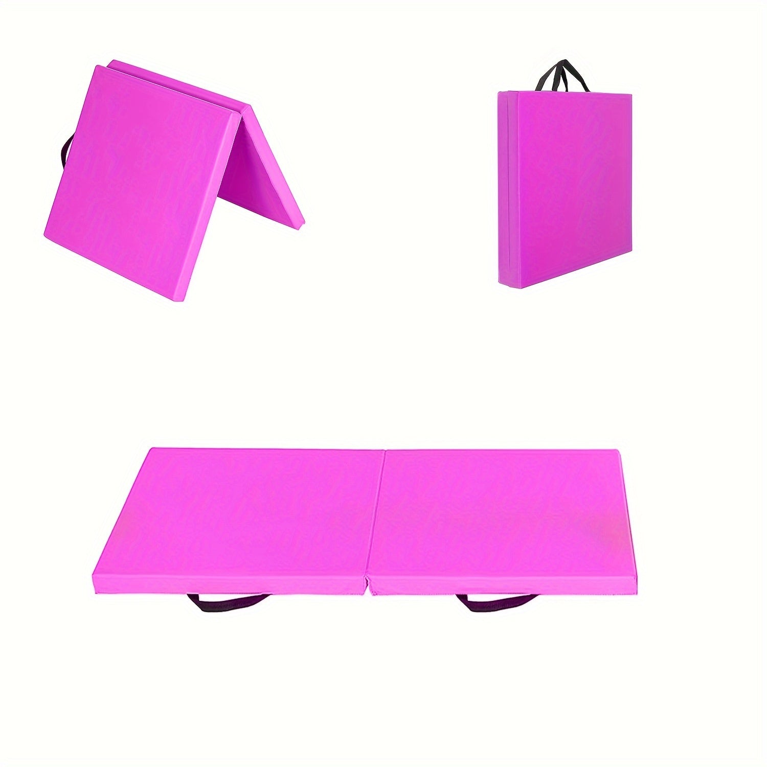 Foldable Fitness Mat Oxford Cloth Yoga Mat Pilates Home Workout Exercise
