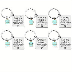True Friendship Keychain Teen Jewelry Gift Funny Friendship Gift