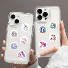 Unicorn Curl Stickers Scrapbook Sealing Stickers Laptop Phone Case