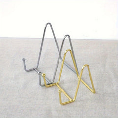 Metal Display Rack for Pictures, Books, Art, Dining Table Decor