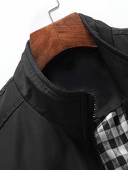 Men's Soft Shell Jacket with Zipper Pocket