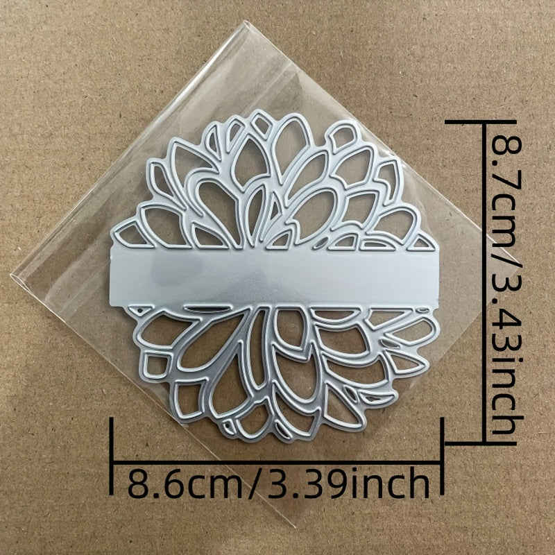 1pc Flower Metal Cutting Dies Stencils DIY Scrapbooking Embossing Handcraft Deco