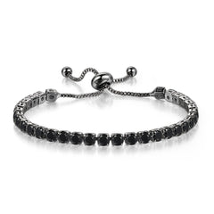 18K Plated Tennis Bracelet Full Zircon Chain Personality Hand Jewelry