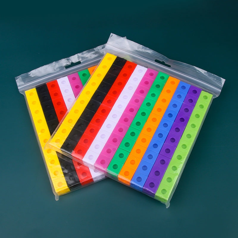 100pcs Colorful Building Blocks for Early Learning