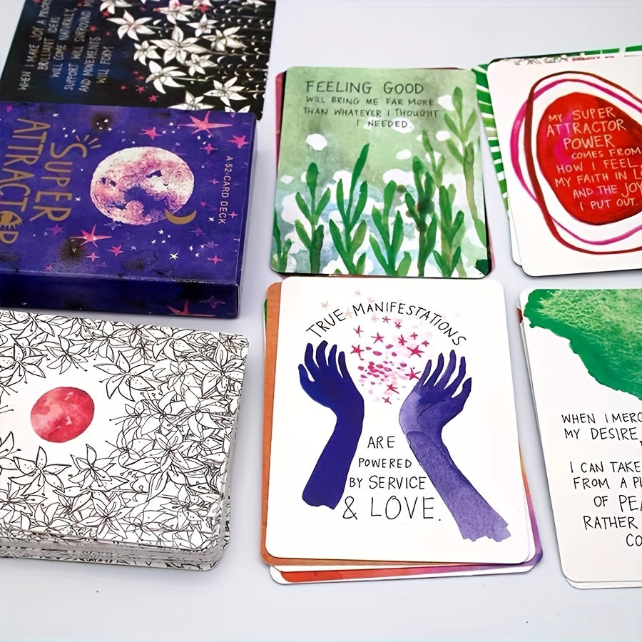 Attractor Pockets Cards with QRCode & Guidebook
