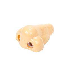 Nose Shaped Pencil Sharpener Large Nostril Manual Double Hole Sharpener