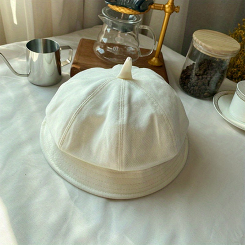 Vintage Washed Beret Solid Cotton Newsboy Cap Painter Hats