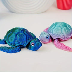 3D Printed Turtle Ornament Home Decor