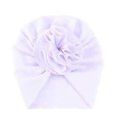 Newborn Infant Flower Beanie Caps Turban For Baby Boys And Girls