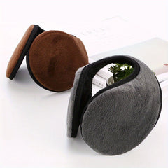 Men's Thickened Plush Earmuffs - Warm & Windproof Ear Protection