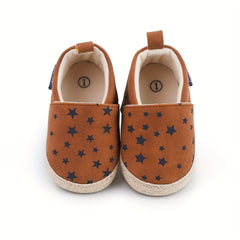 Baby Boys Slip On Walking Shoes Lightweight Comfortable Non Slip Flat Shoes