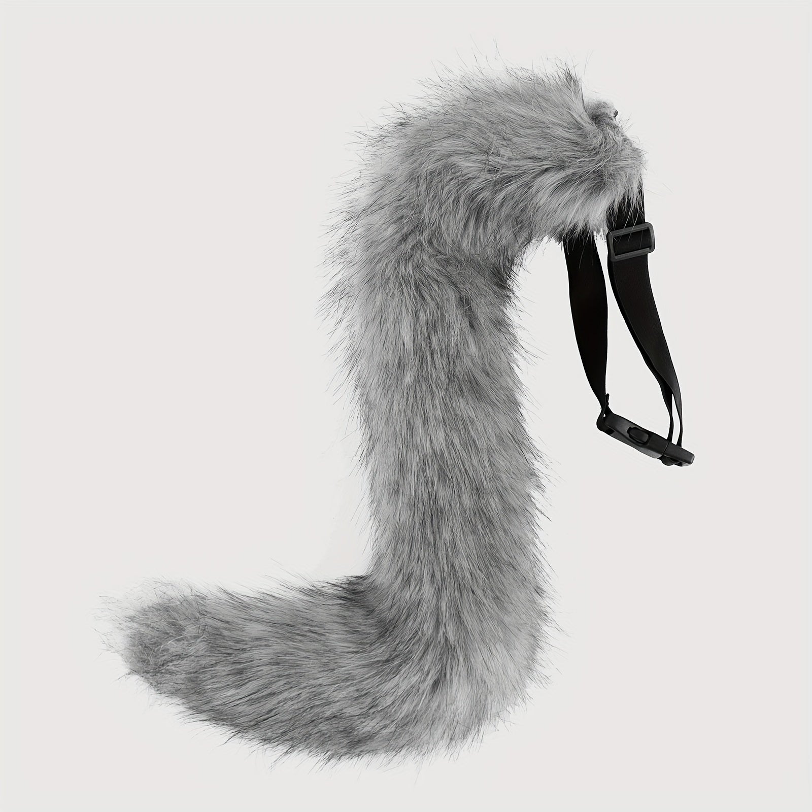 Adjustable Plush Beast Tail for Cosplay Party Props