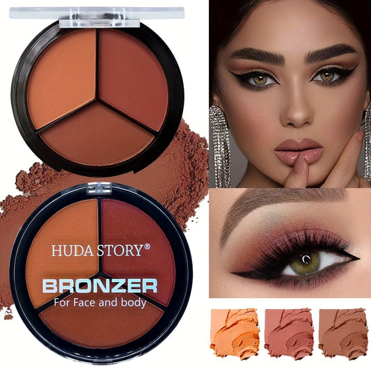Earth Tone 3 Eyeshadow Palette Travel Size Makeup Palette