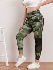  Camo High Rise Skinny Trousers