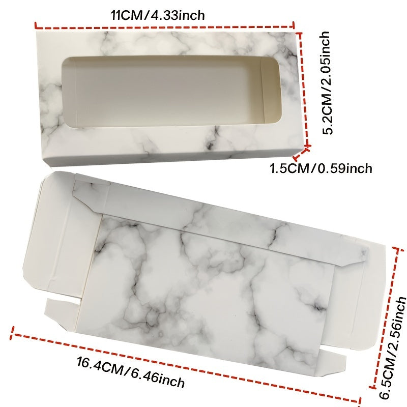 5 Pcs False Eyelash Storage Box Portable Empty Eyelash Packaging