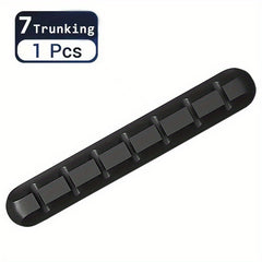 Silicone Desktop Wire Fixer Cable Holder Clip Self adhesive Cable Manager