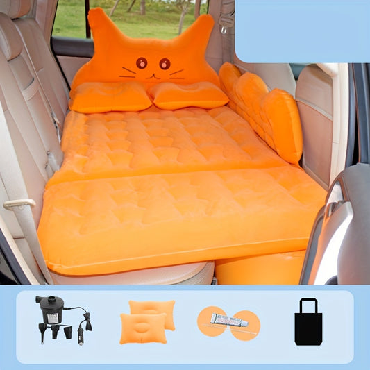 Car Inflatable Bed Portable Folding Air Mattress for Outdoor Travel