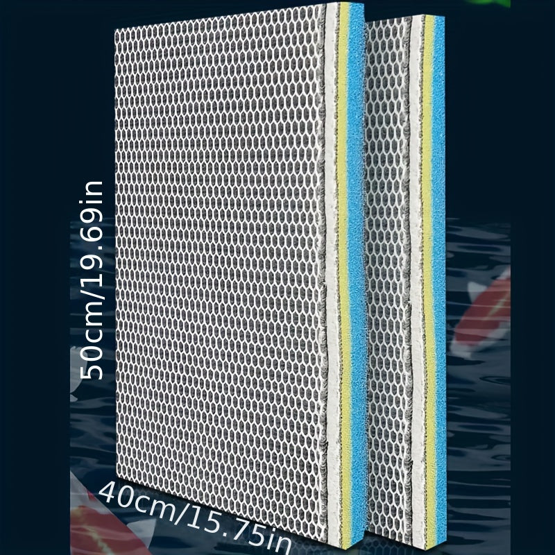 12D Bio Sponge Filter Media High Density Washable & Reusable