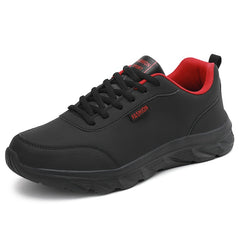 Men's Lace up Sneakers Casual Walking Shoes Easy to Clean