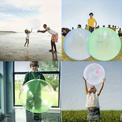 5" TPR Bubble Ball Water Toy Pink for Playgrounds, Sports Fields, Backyards
