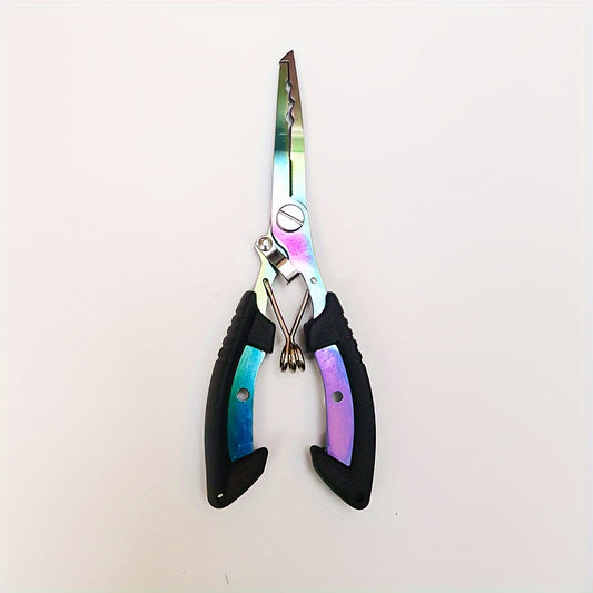 Multifunctional Fishing Pliers Scissors Line Cutter Hook Remover