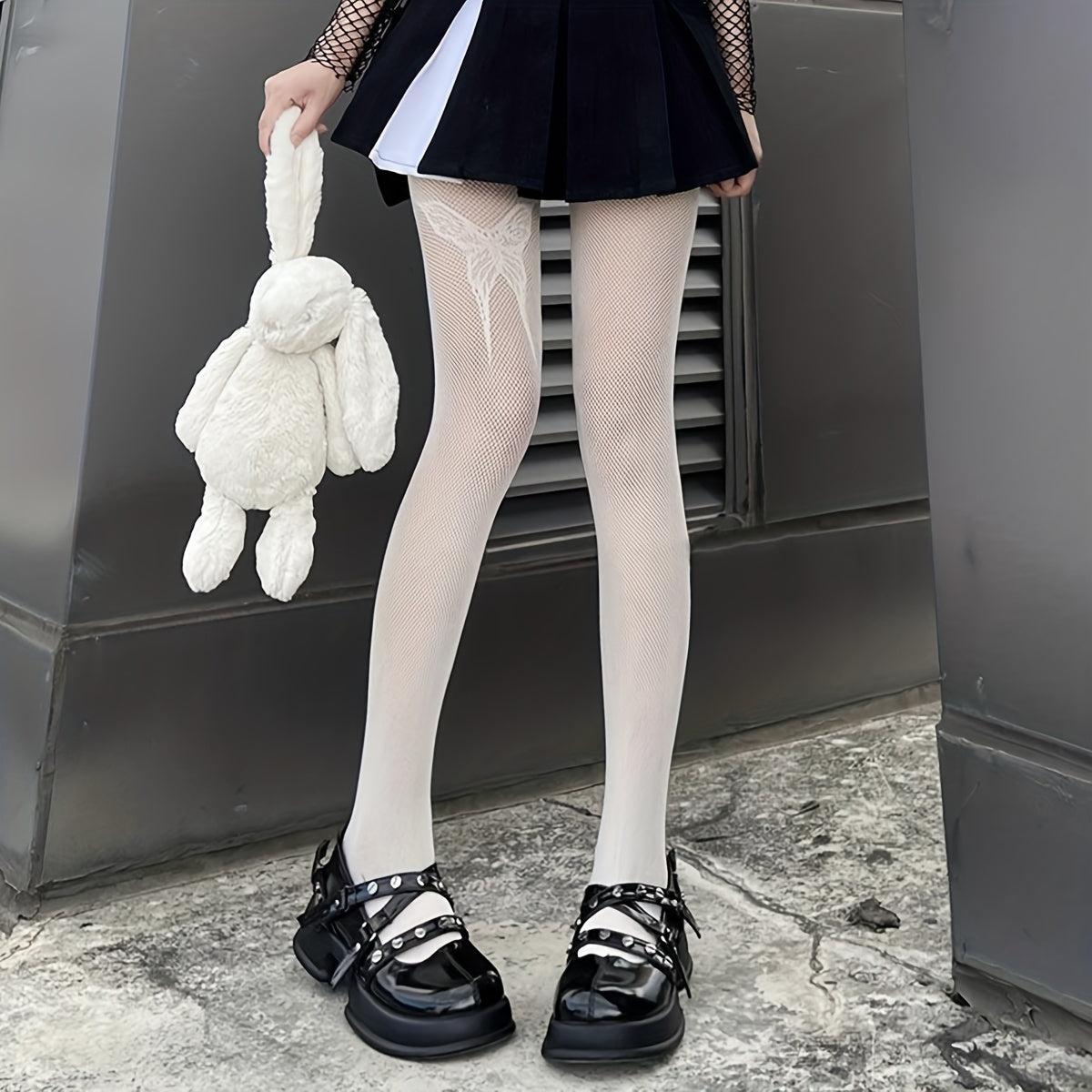 2 Pack Butterfly Fishnet Tights High Waist Mesh Pantyhose Stockings