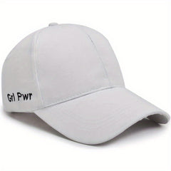 Casual Baseball Cap Embroidered Cotton Dad Hat Sunscreen Sports