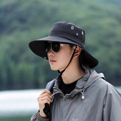 Men's Summer Wide Brim Sun Hat Outdoor Fishing Hat