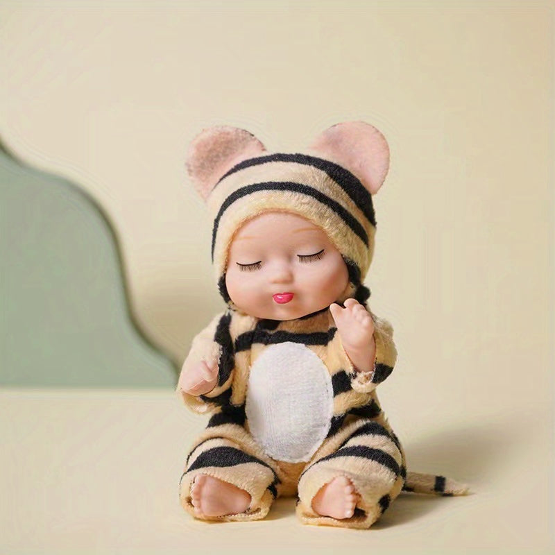 Simulative Sleep Doll Little Reborn Baby Comfort Doll For Boy Girl Toy Gift
