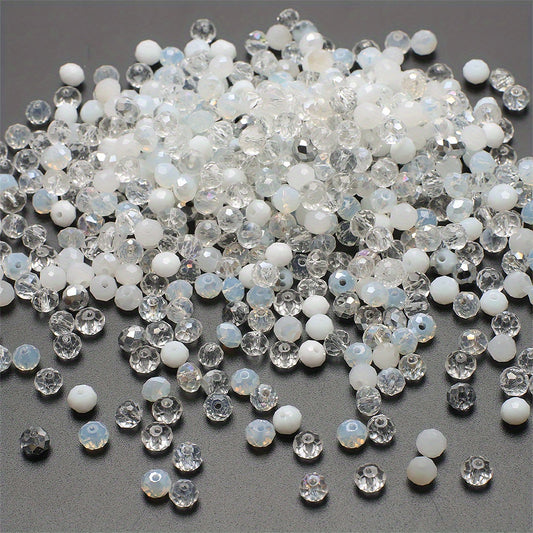 500pcs 2mm Mixed Color Crystal Glass Beads DIY Jewelry Accessories