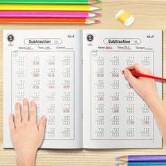 Math Subtraction Workbook Up to 100 Interactive Practice Pages