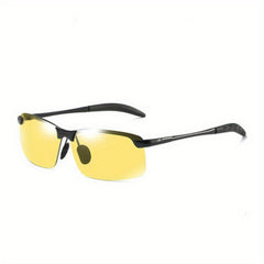 Men's Photochromic Driving Sunglasses with Case