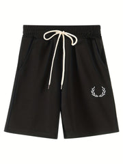 2pcs Boys Casual Print Tee & Shorts Set Summer Kids Clothing