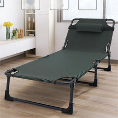 Portable Folding Bed for Outdoor Travel Camping Office Lunch Break