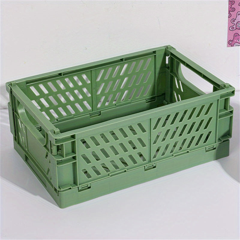 Large Capacity Desktop Storage Box Plastic Organizer Stackable Storage Basket