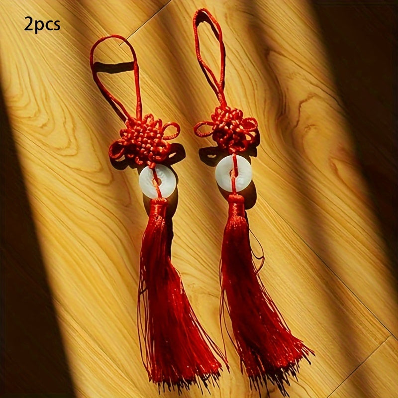 Red Knot Jade Tassel Year Decorations Spring Lantern