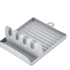 Abs Utensil Rest With Drip Pad Kitchen Utensil Holder