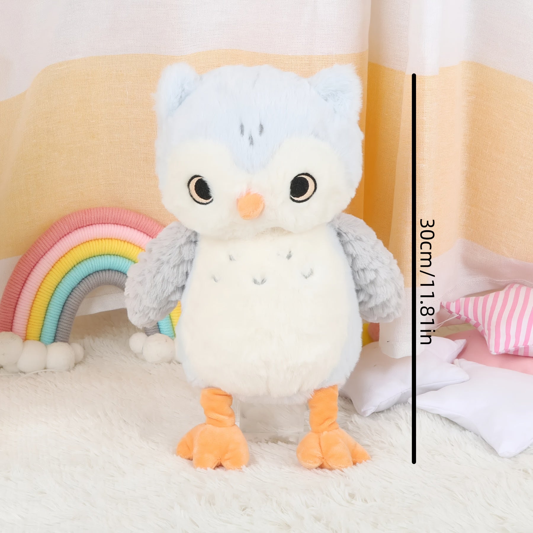 Sky Owl Plush Toy for Kids, Halloween or Christmas Gift, Ultra Soft