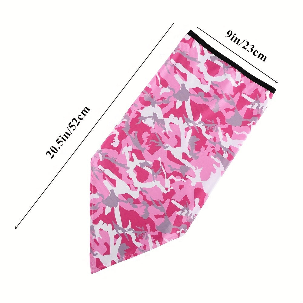 Colorful Camouflage Neck Gaiter Sunscreen Face Mask