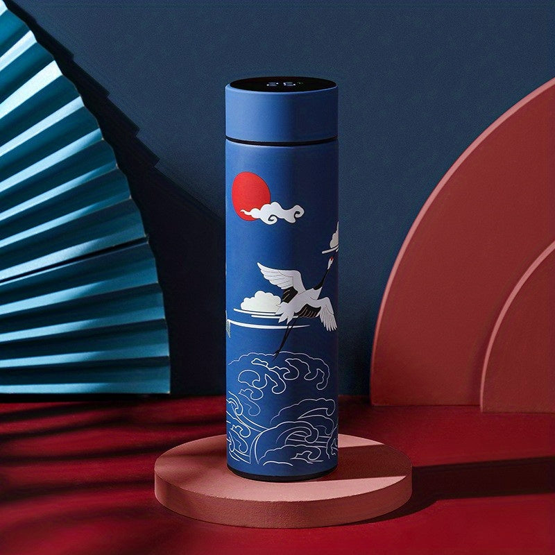 Chinese Style Thermal Water Bottle Smart Insulated Cup