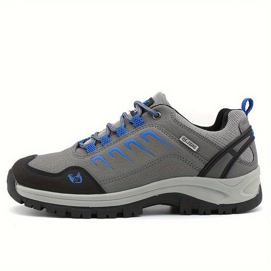 Men's Low Top Hiking Boots Non Slip Lace Up Shoes