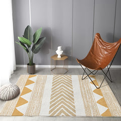 Cashmere TPR Foldable Area Rug for Living Room Bedroom Balcony