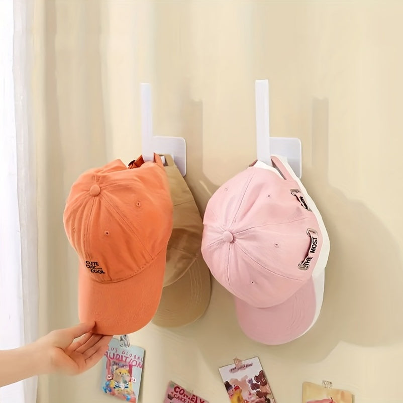 Plastic Wall Mounted Hat Rack Hat Hanging Storage Hook