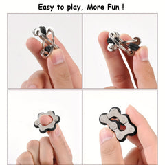 8pcs Sensory Finger Toys Set - Spinner, Rings, Chain, Marble